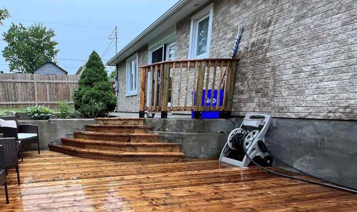 Rénovation de terrasse Sainte-Sophie