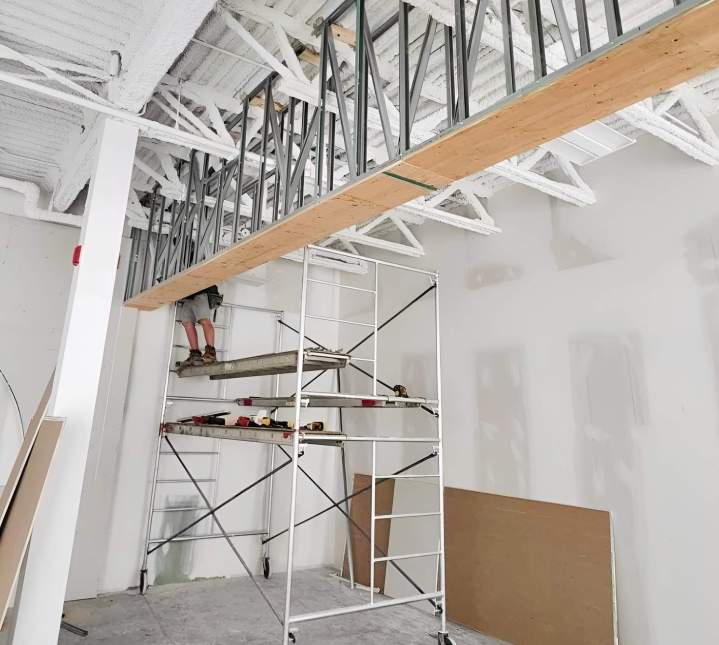 Rénovation commerciale Sainte-Sophie