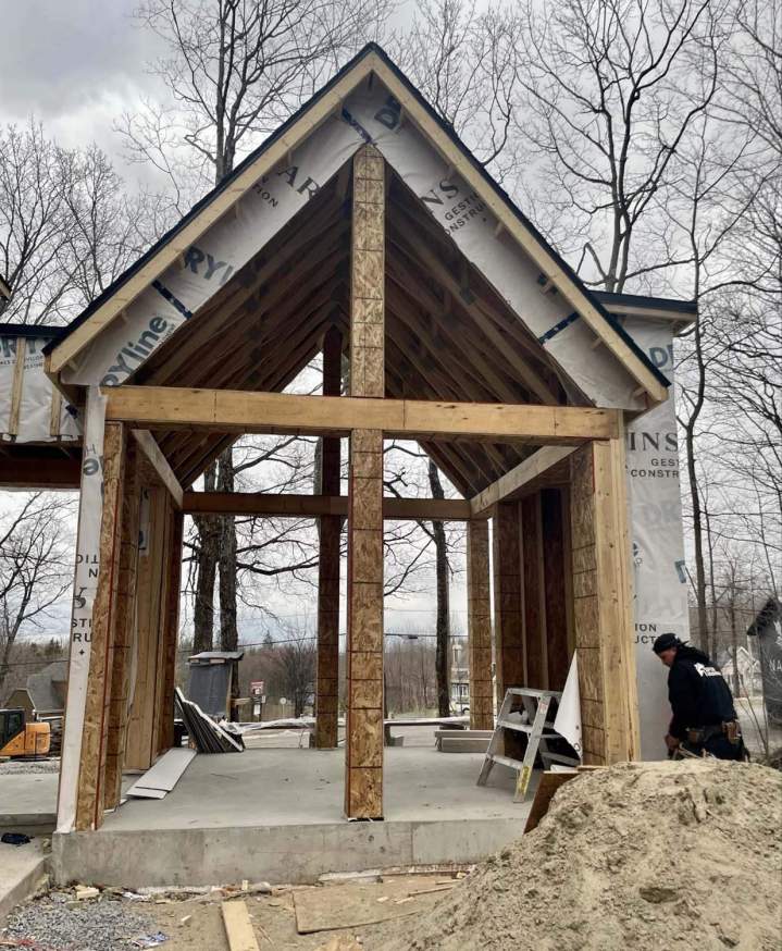 Agrandissement de maison, Mirabel